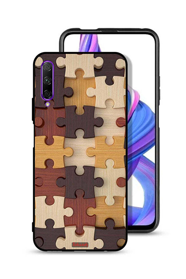 Honor 9X Pro Protective Case Cover Wooden Pattern
