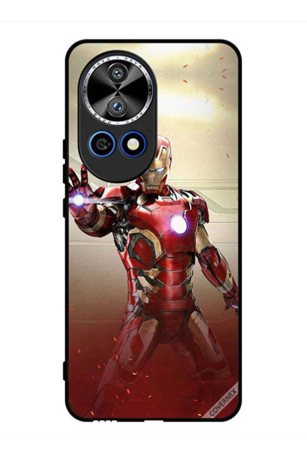 غطاء حماية لهاتف هواوي نوفا 12 برو - Iron Man Defense