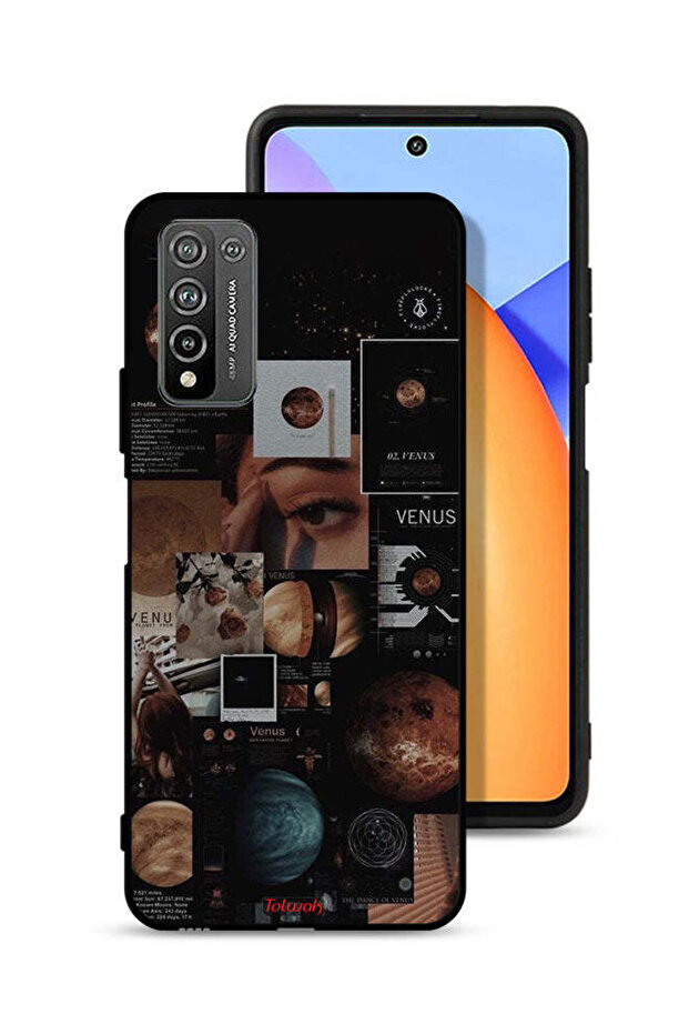 غطاء حماية لهاتف Honor 10X Lite بتصميم فينوس آرت