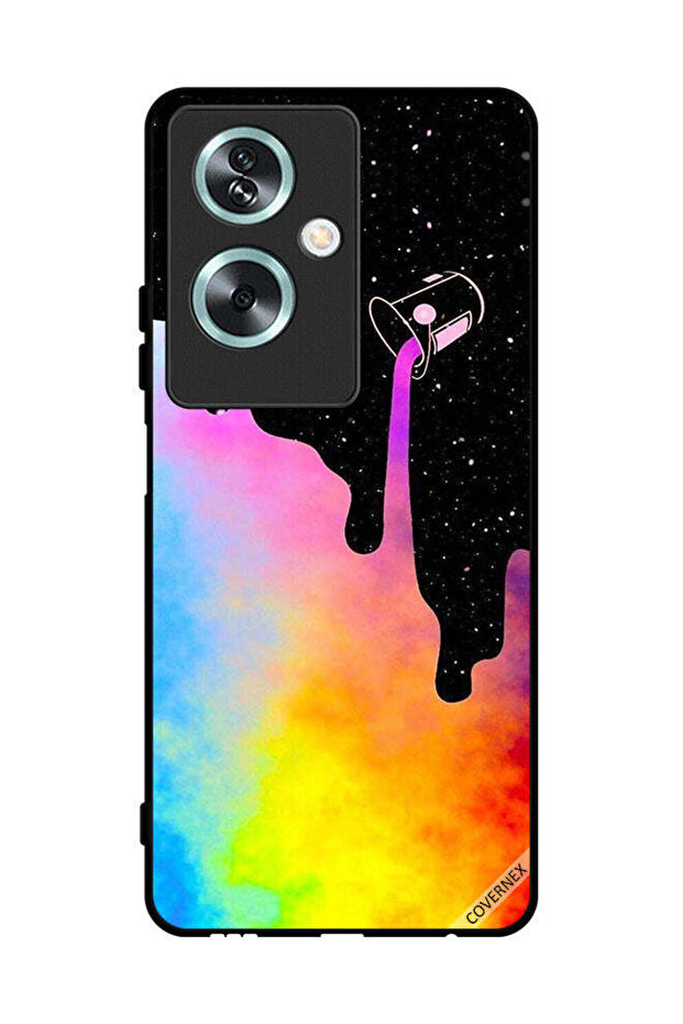 غطاء حماية لهاتف Oppo A2 - لون سماوي
