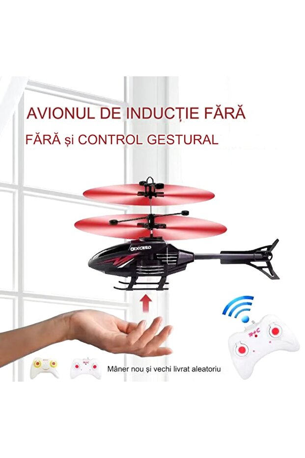 Induction Suspension Helicopter with Motion Sensor - 3