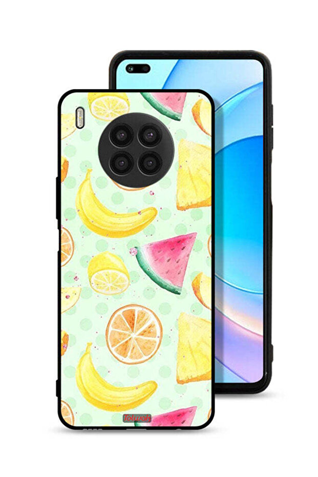 Huawei nova 8i Protective Case Cover Fruits Watercolor Art