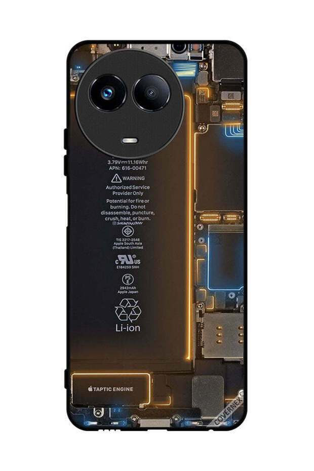 غطاء حماية لهاتف Realme 11 5G بنمط داخلي خلفي