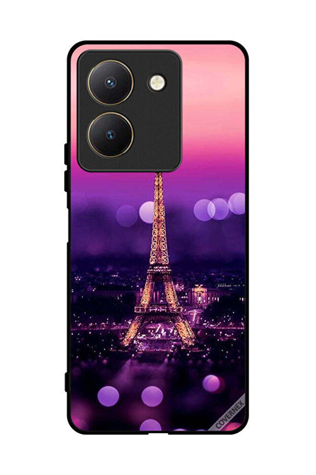 غطاء حماية لهاتف vivo Y27s - برج إيفل