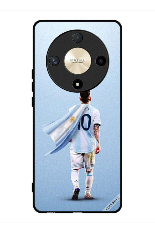 غطاء حماية لهاتف Honor X9b ليو ميسي سوبر مان
