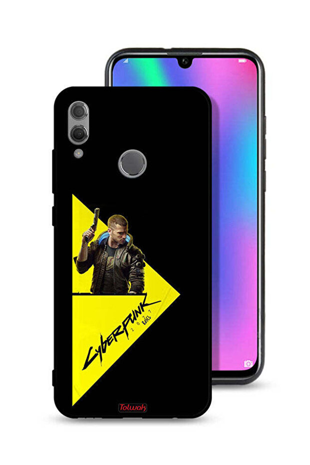 غطاء حماية لهاتف Honor 10 Lite Cyberpunk 2077