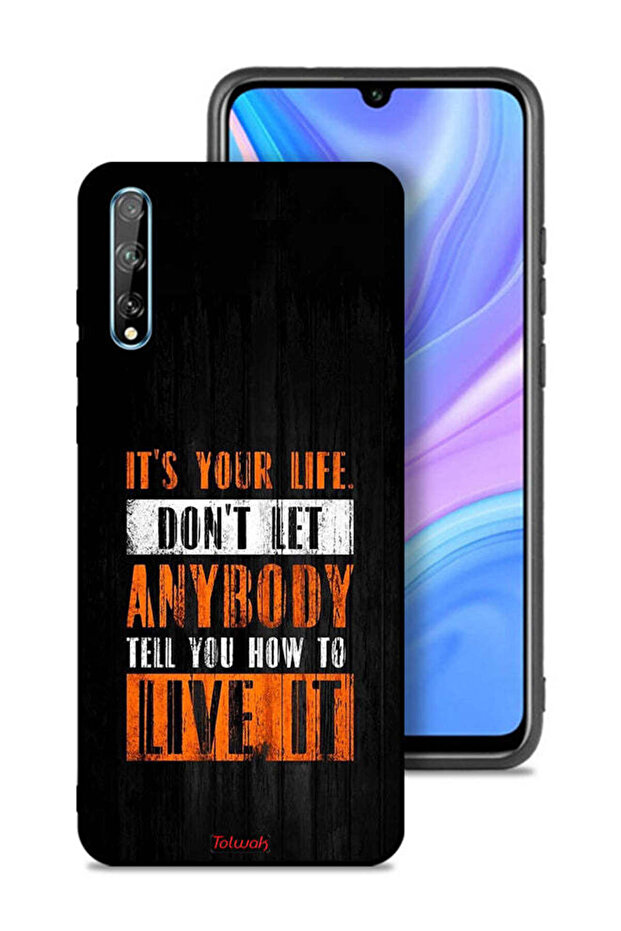 غطاء حماية هواوي بي سمارت إس "Its Your Life"