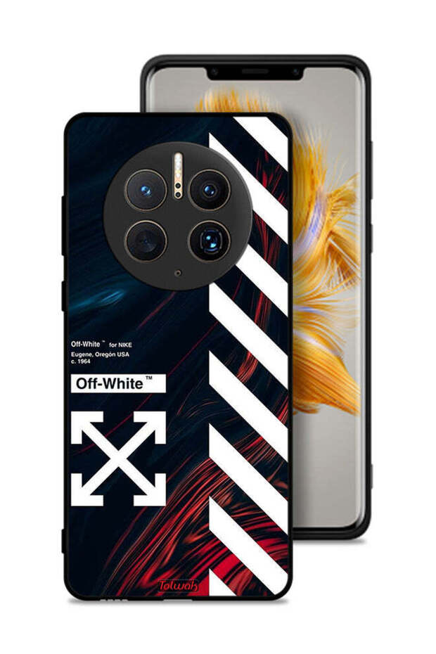 Huawei Mate 50 Pro Protective Case Cover Off White Sticker