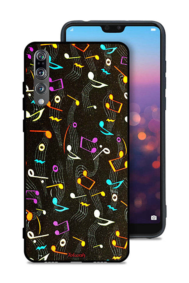 Huawei P20 Pro Protective Case Cover Music Fabric Pattern