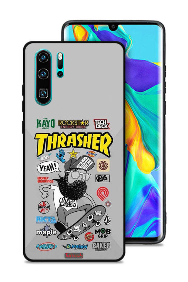 غطاء حماية لهاتف هواوي P30 Pro ملصق ثراشر