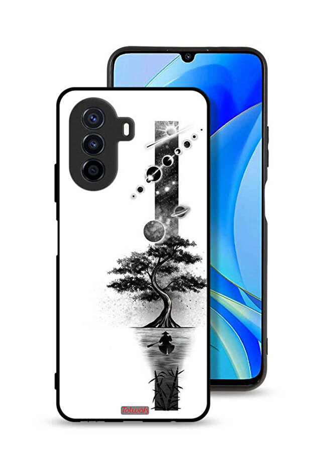 Huawei nova Y70 Protective Case Cover Earth Space Art