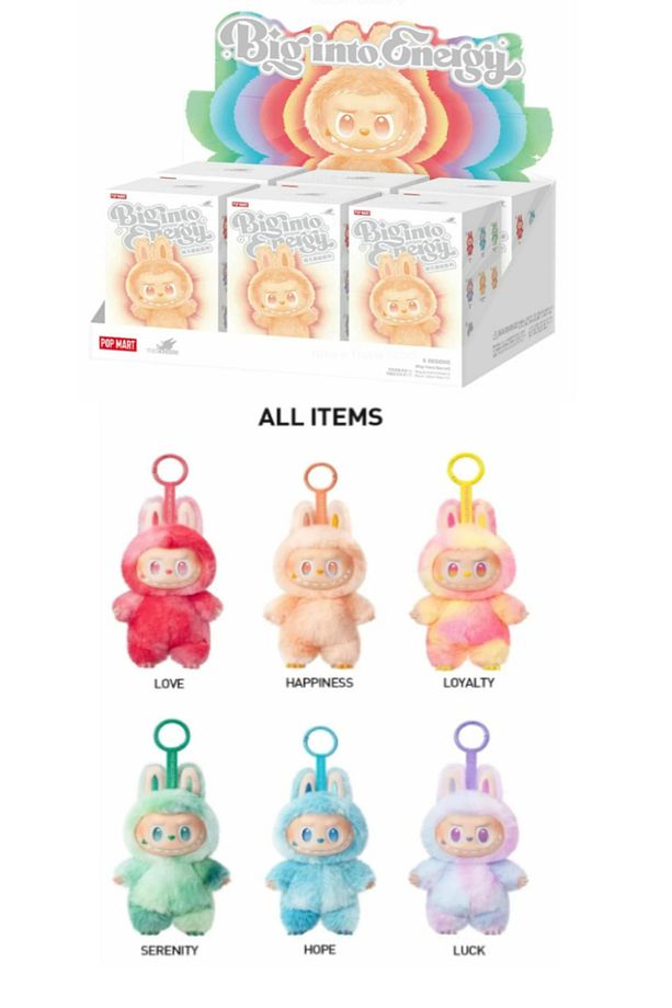 Labubu Have A Seat, Exciting Macaron The Monsters, Biginto Energy Labubu 6 Adet Fırsat Seti - 1