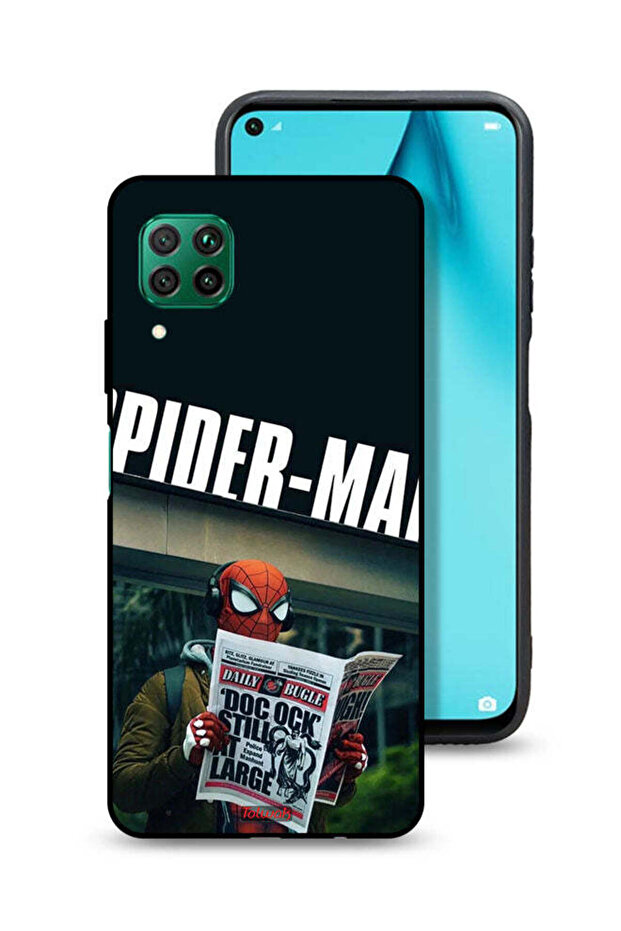 Huawei nova 7i Protective Case Cover Spiderman Reading Newspaper
