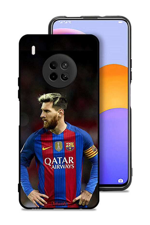 Huawei Y9a Protective Case Cover Messi Barcelona