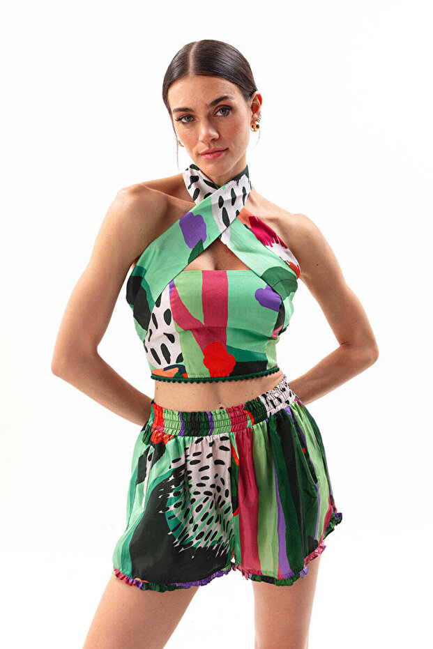 SYLVIA YÜKSEK BEL ŞORT - 1