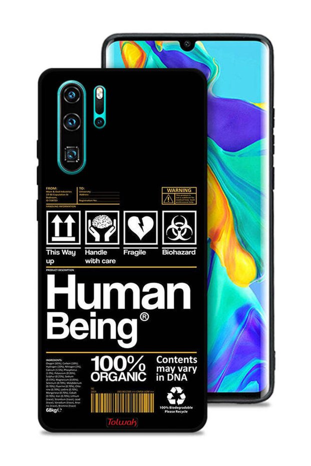 غطاء حماية لهاتف هواوي P30 Pro ملصق إنسان