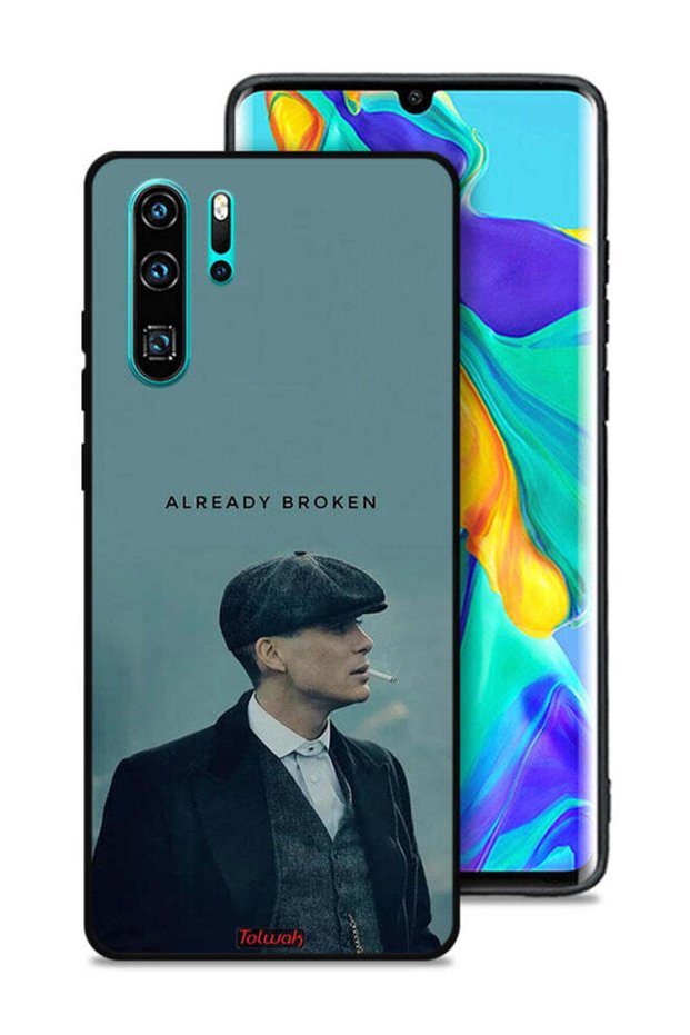 غطاء حماية لهاتف هواوي P30 Pro مكسور بالفعل