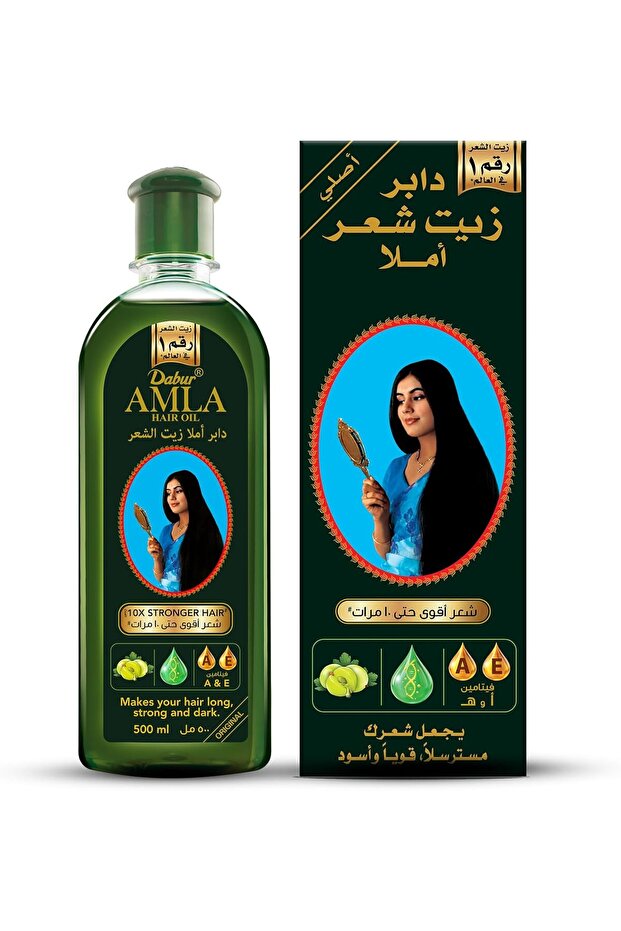 Amla Hair Oil 500ml | Natural care | Enriched with Amla, Natural Oils & Vitamin C | Nourishes