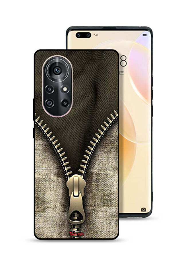 Huawei nova 8 Pro Protective Case Cover Zip Pattern - 1