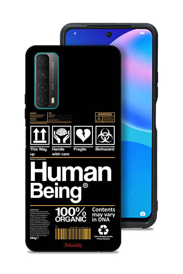 Huawei P smart (2021) Protective Case Cover Human Being Sticker