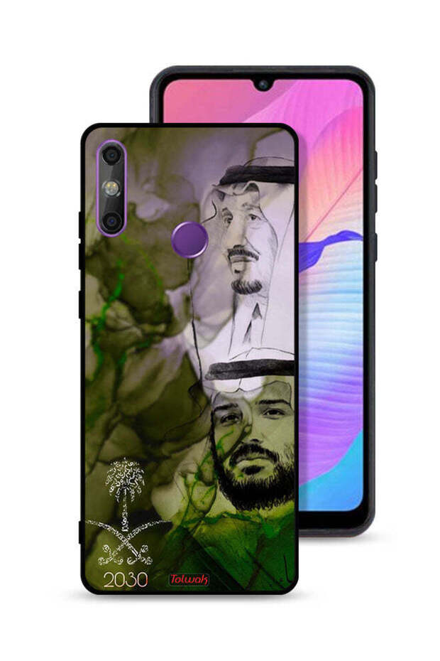 Huawei Enjoy 20e Protective Case Cover King Salman And Crown Prince Muhammad Art Poster