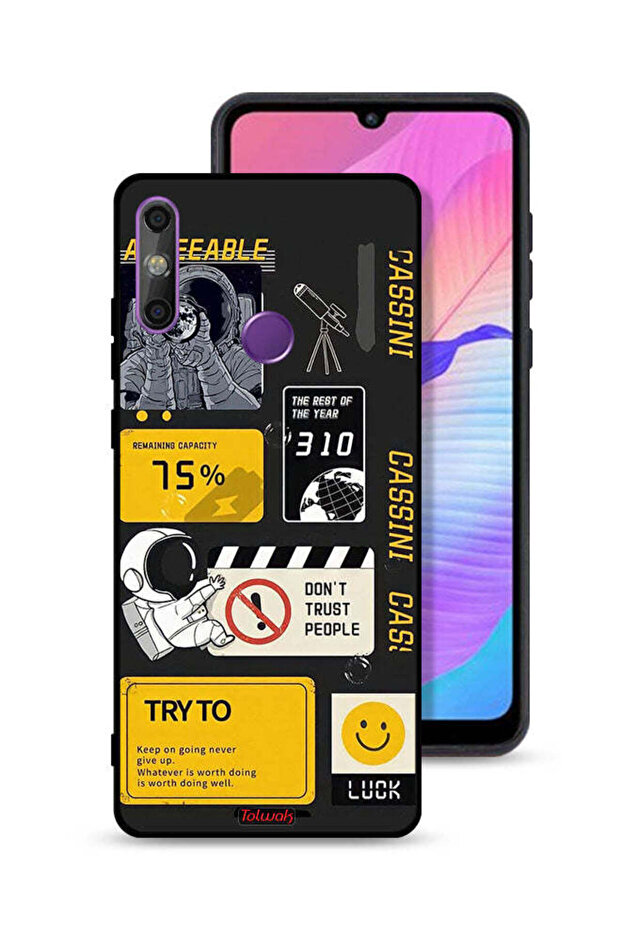 Huawei Enjoy 20e Protective Case Cover Astronaut Agreeable