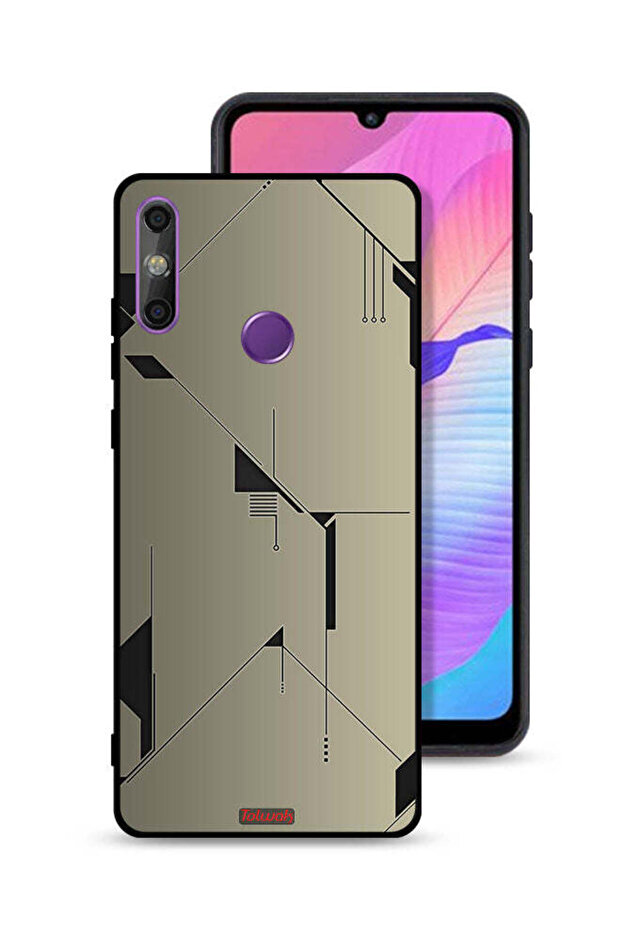 Huawei Enjoy 20e Protective Case Cover Minimalism Abstract Digital Art