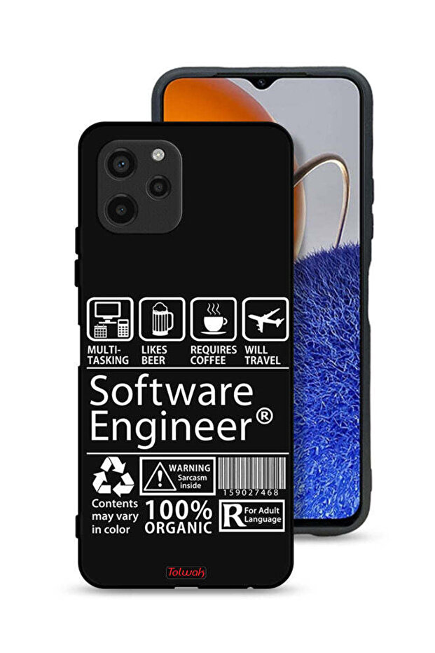 Huawei nova Y61 Protective Case Cover Software Engineer Sticker