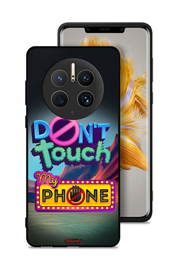 Huawei Mate 50 Pro Protective Case Cover Do Not Touch My Phone