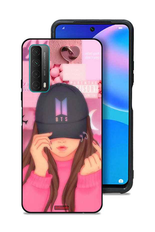 Huawei Y7a Protective Case Cover Cap Girl Snap