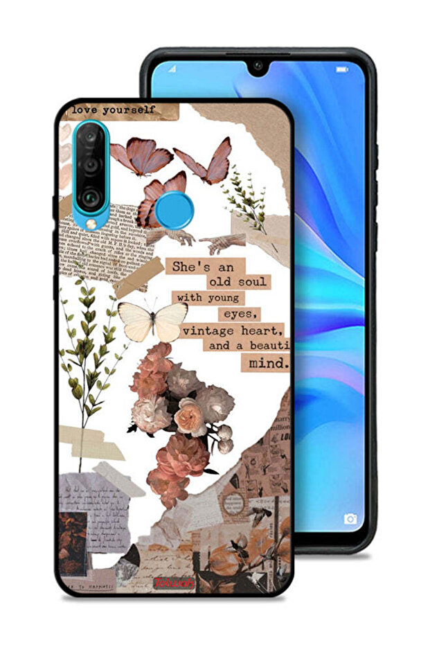 Huawei nova 4e Protective Case Cover She Is An Old Soul