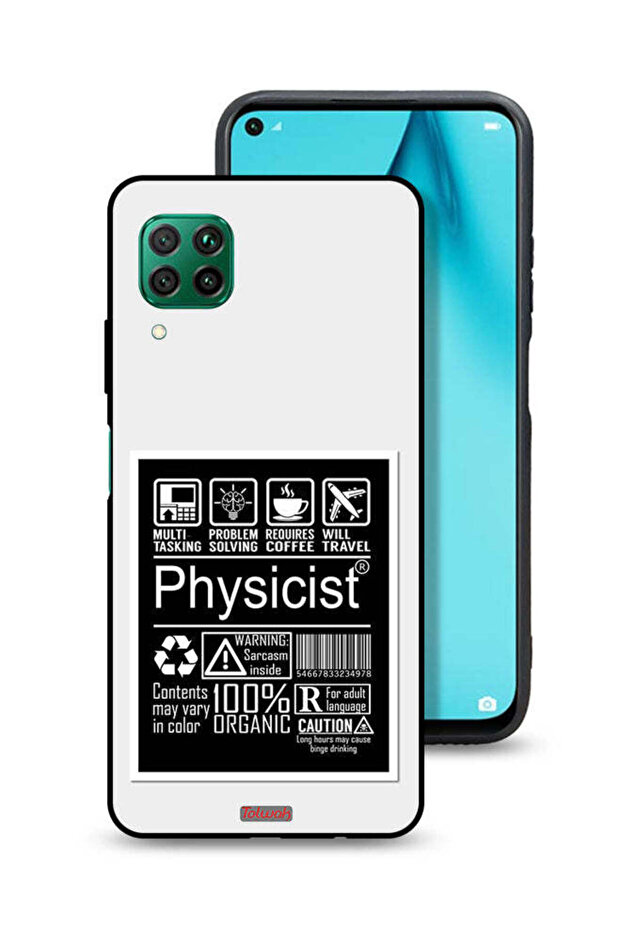 Huawei P40 lite 4G Protective Case Cover Physicist Sticker