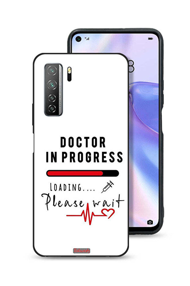 غطاء حماية لهاتف هواوي P40 لايت 5G - طبيب في طور التقدم