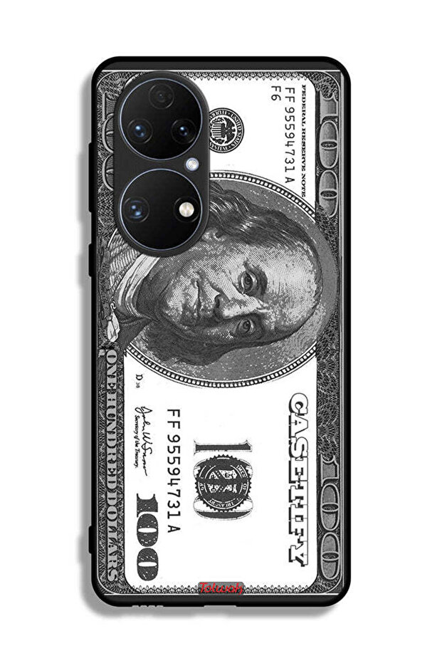 غطاء حماية هواوي P50 بنقشة الدولار - 2