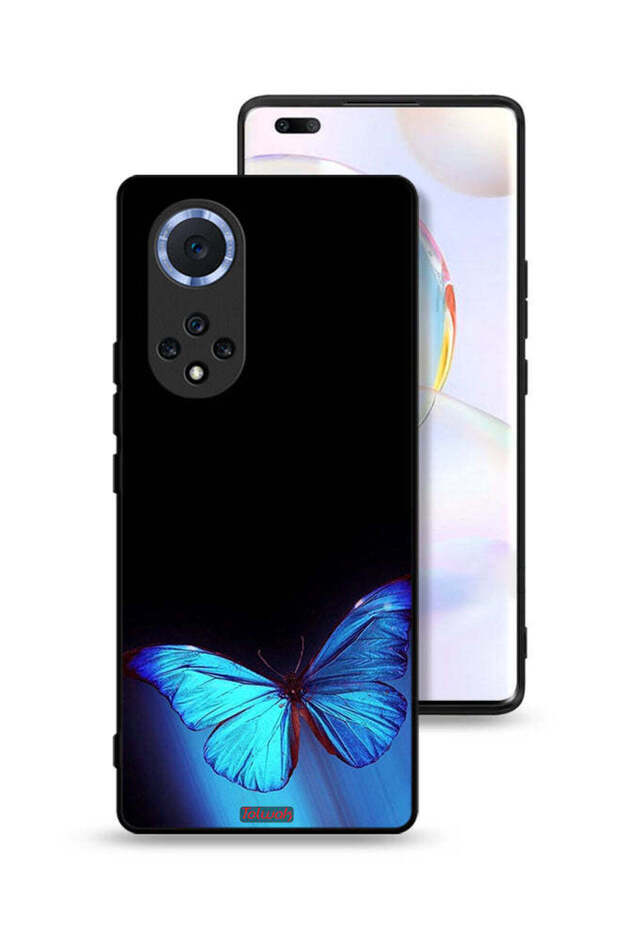 غطاء حماية لهاتف Honor 50 Pro بتصميم فراشة