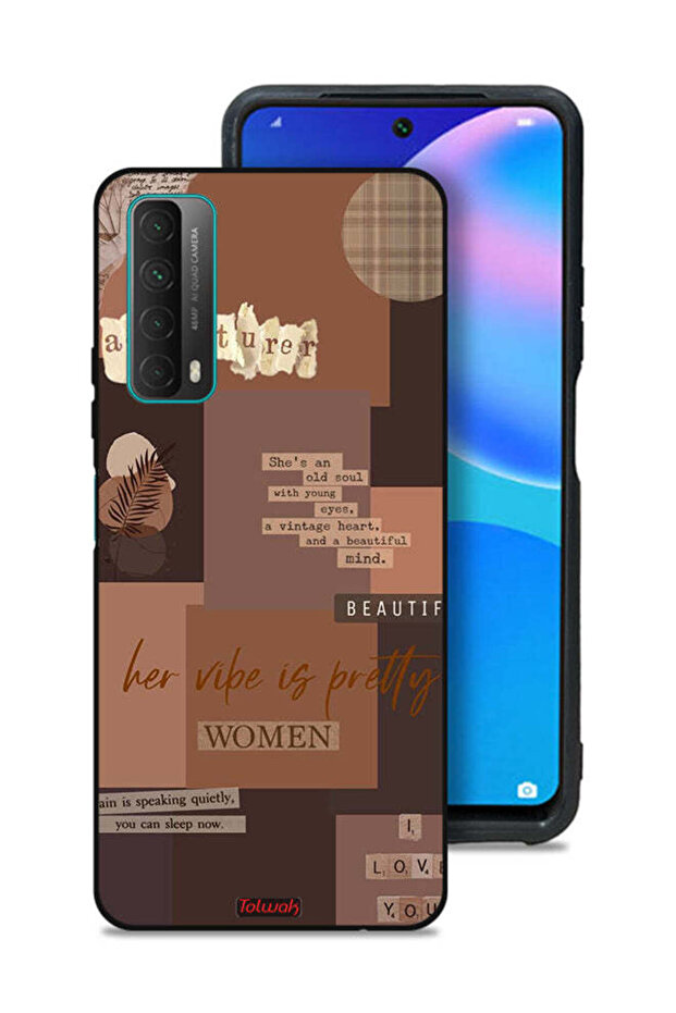 Huawei P smart (2021) Protective Case Cover Adventurer Women