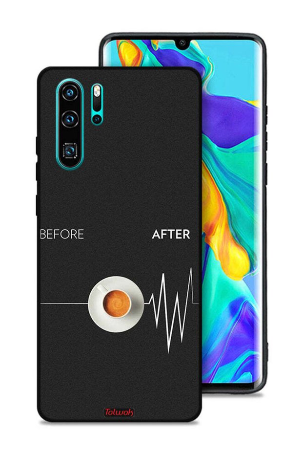 غطاء حماية لهاتف هواوي P30 Pro قبل وبعد