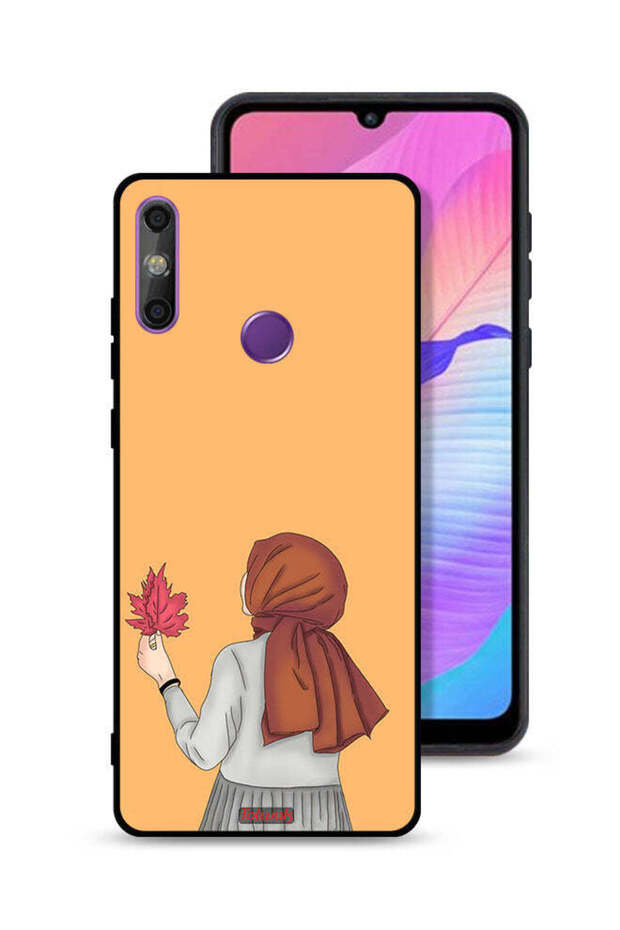Huawei Enjoy 20e Protective Case Cover Holding Leaf