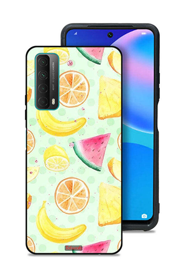 Huawei P smart (2021) Protective Case Cover Fruits Watercolor Art