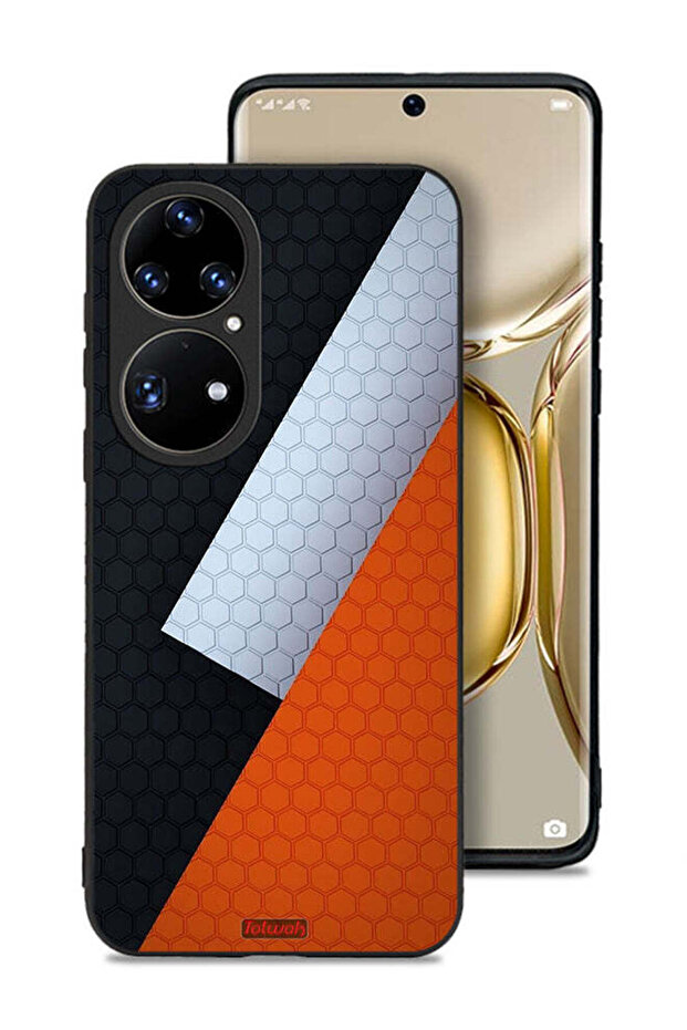 Huawei P50 Pro Protective Case Cover Pattern - 1