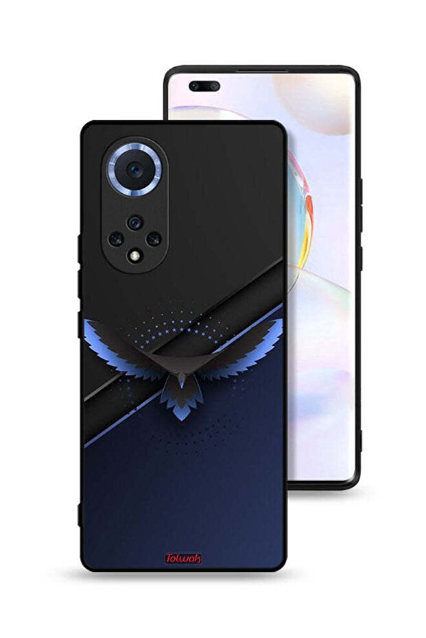 غطاء حماية لهاتف Honor 50 Pro بتصميم نسر فني تجريدي رقمي