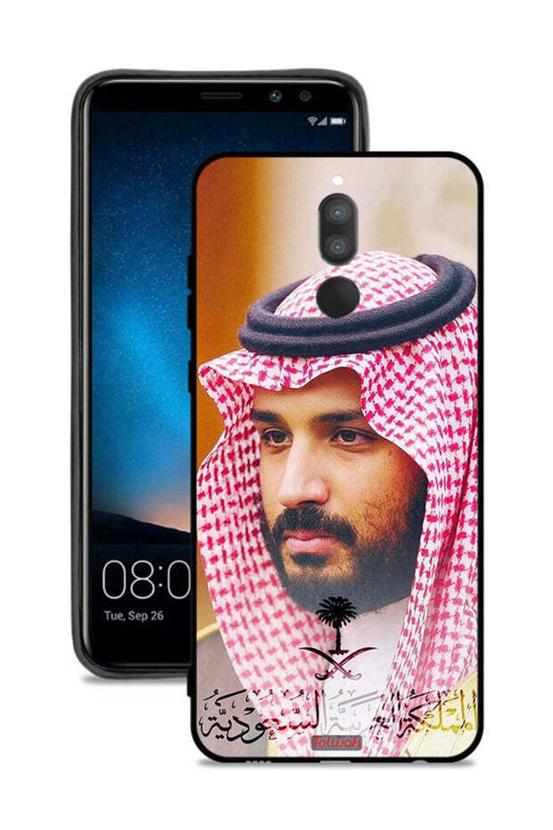 غطاء حماية لهاتف هواوي ميت 10 لايت محمد بن سلمان