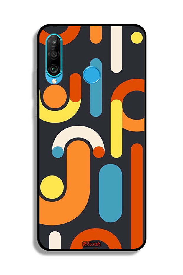 Huawei nova 4e Protective Case Cover Pattern - 2