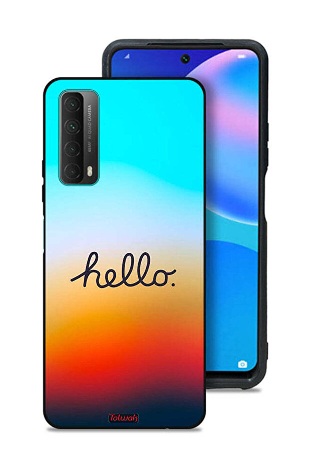 Huawei Y7a Protective Case Cover Hello