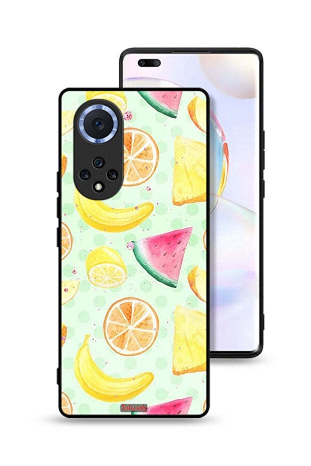 Honor 50 Pro Protective Case Cover Fruits Watercolor Art
