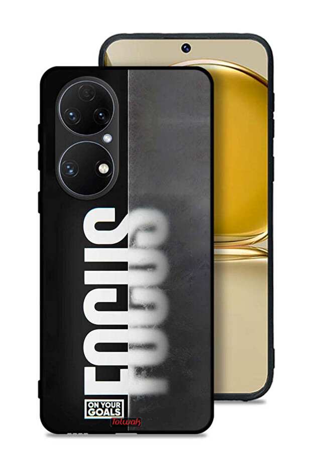 Huawei P50E Protective Case Cover Focus On Your Goals