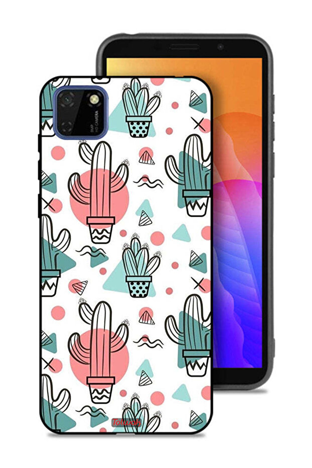 Huawei Y5p Protective Case Cover Cactus
