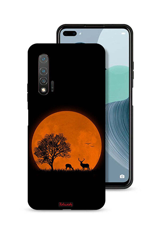 Huawei nova 6 Protective Case Cover Evening Moon Art