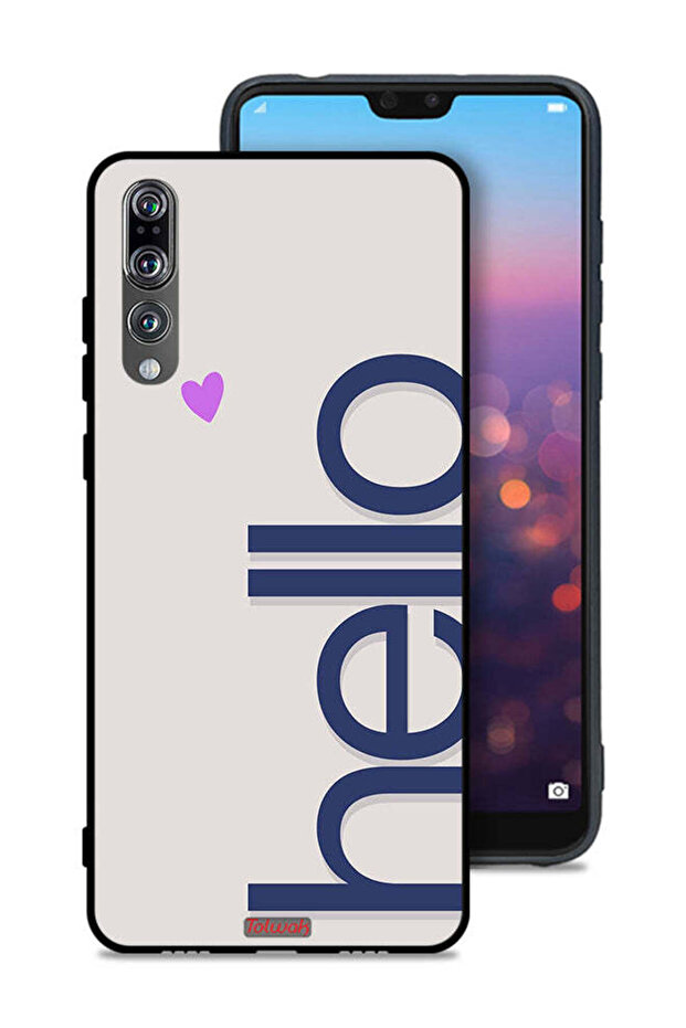 Huawei P20 Pro Protective Case Cover Hello