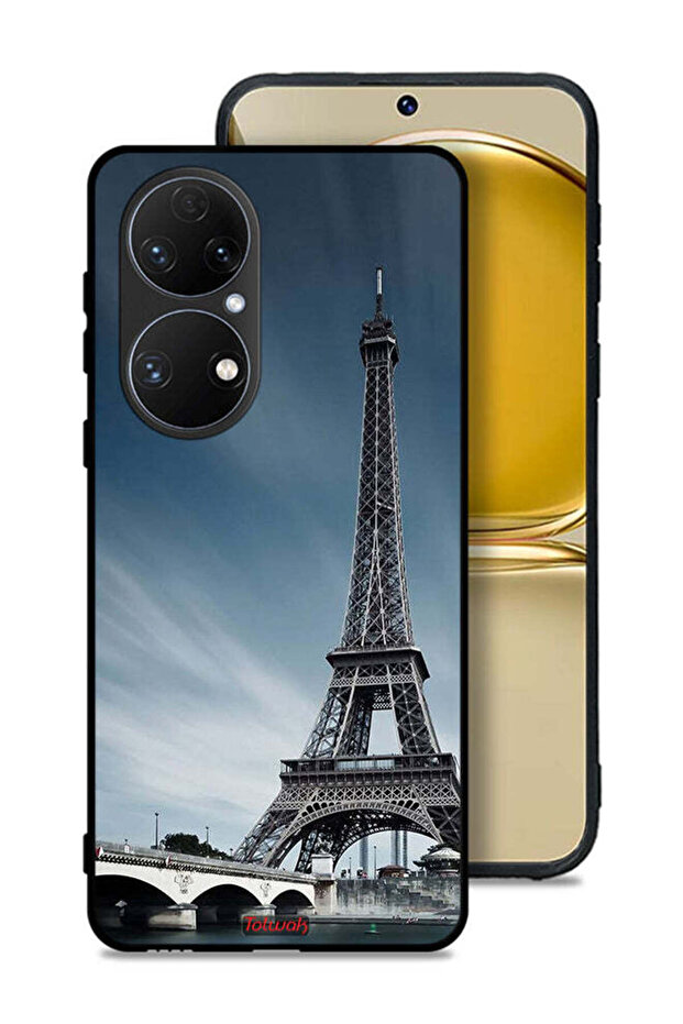 Huawei P50E Protective Case Cover Eiffel Tower